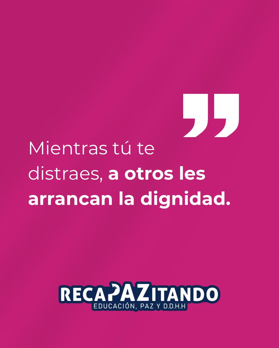 Fundación RecaPAZitando tweet media