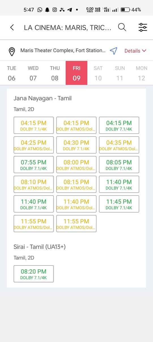 Trichy Cinemas tweet media