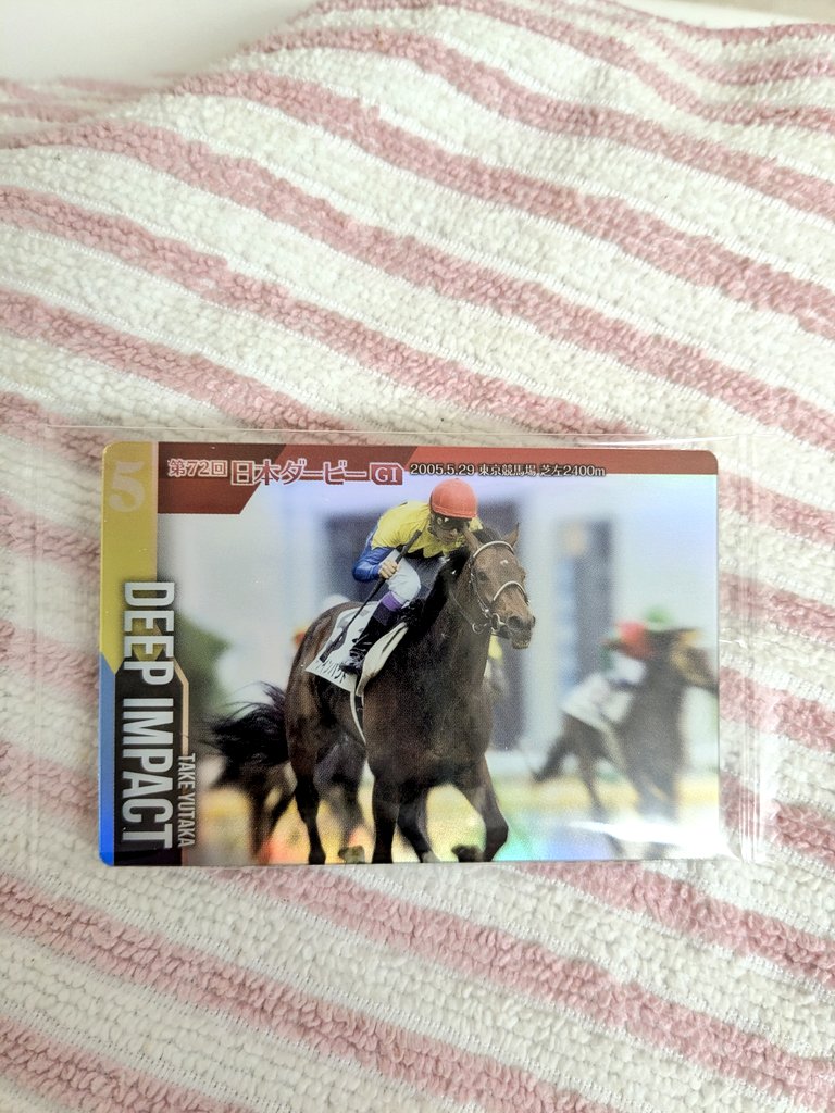 ディープインパクトと武豊🏇