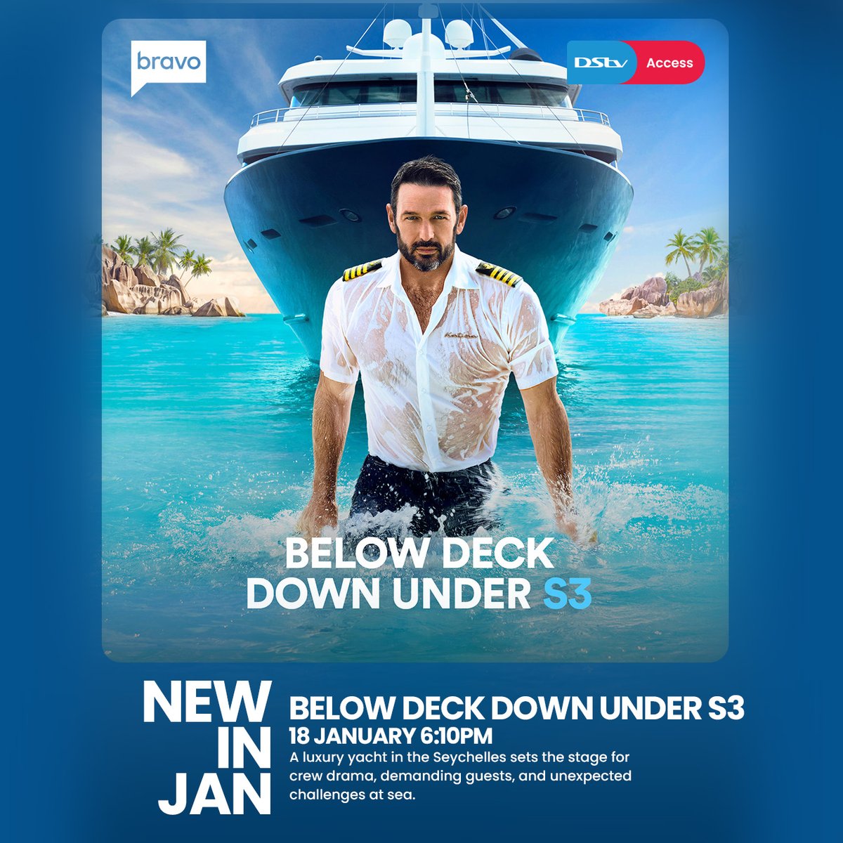 DStv's tweet image. Fresh drops, good vibes. That’s how we do January on #DStvAccess