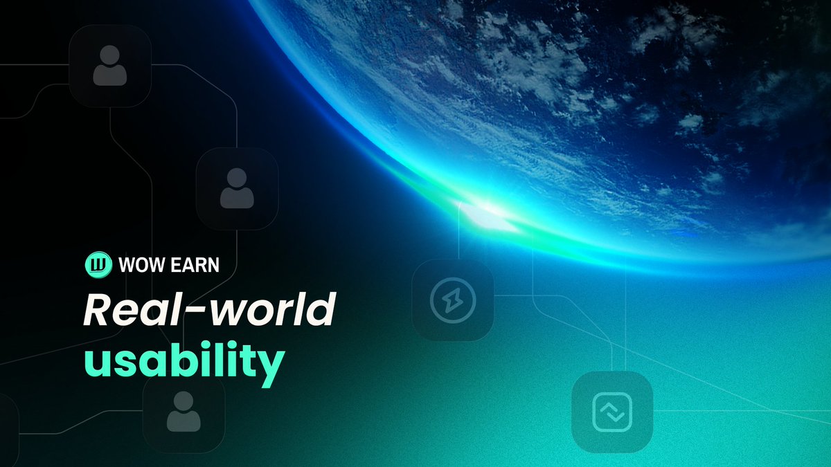 WOW EARN: Real-World Usability 🗺

The real challenge in Web3 isn’t innovation _ it’s adoption.

 The best products don’t win because they’re complicated; they win because they’re effortless. 🔥

🔝WOW EARN is designed for real people, not just crypto-native experts. Every