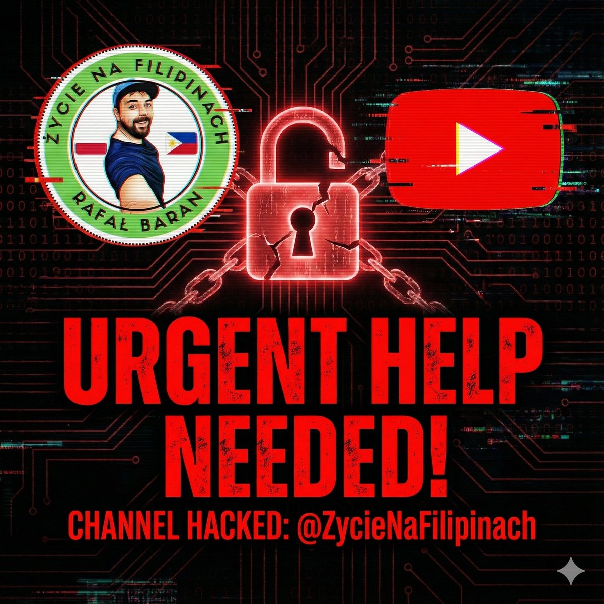 BillymenadzerYT's tweet photo. @TeamYouTube My Friend's YouTube channel was hacked and stolen. He lost access to his account. Please help recover it urgently!

It's his only job and income source. 

Channel URL: https://t.co/201U4nc0iE https://t.co/cnEd1FfOa7