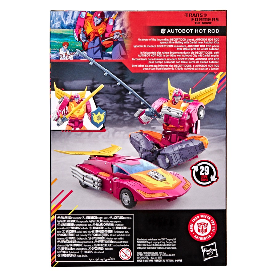 TFHypeGuy's tweet image. SS86 40th Anniversary Voyager Hot Rod in packaged images!

This 5 year old mold is still mistranformed the old fashioned way.