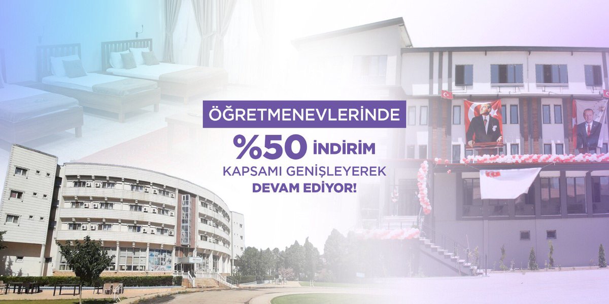 📢 Öğretmenevlerinde Konaklama Hizmetlerine İlişkin Kapsam Genişletildi

📌 Millî Eğitim Bakanlığına bağlı öğretmenevleri ve akşam sanat okullarında, konaklama hizmetlerine ilişkin yeni düzenleme, yürürlüğe girdi. 

📌 Yeni düzenleme kapsamında öğretmenlerin yanı sıra Millî