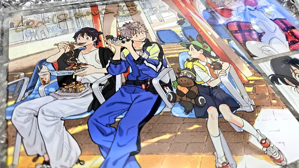 紀伊カンナ先生のサイン入りアクリルプレート届いたんだけど