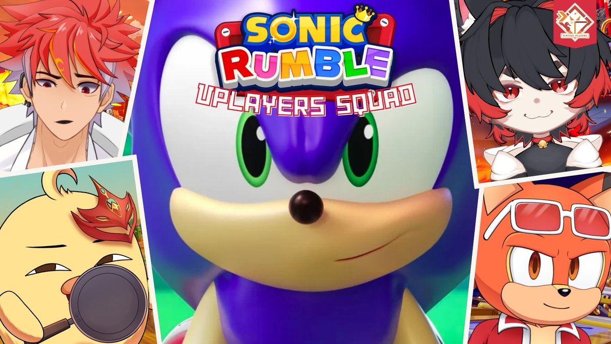 🔴 L 1 V E   N 0 W
SONIC RUMBLE - VPLAYERS SQUAD Edition ft. <a href="/SenaRedo/">Sena Redo - #opencomishvo</a>, <a href="/bebekchonky/">Bebek Chonky</a>, <a href="/BlackpuppyBubu/">Wancin Chonky</a> 

🔽LINKS ARE HERE🔽
youtube.com/live/wwx1ffiUs…
twitch.tv/HazcoFox

#SonicRumble #SonicRumblePartner
