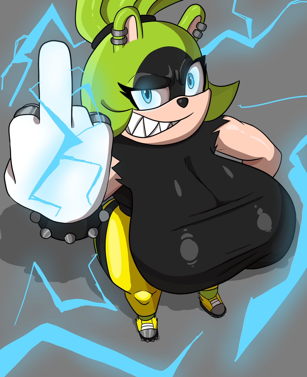 Yiomotwt's tweet photo. Surge gave you the big one. Will you give yours in return?
#SonicTheHedgehog #Surgethetenrec #nsfwtwtًً https://t.co/nyG4GQUEK2