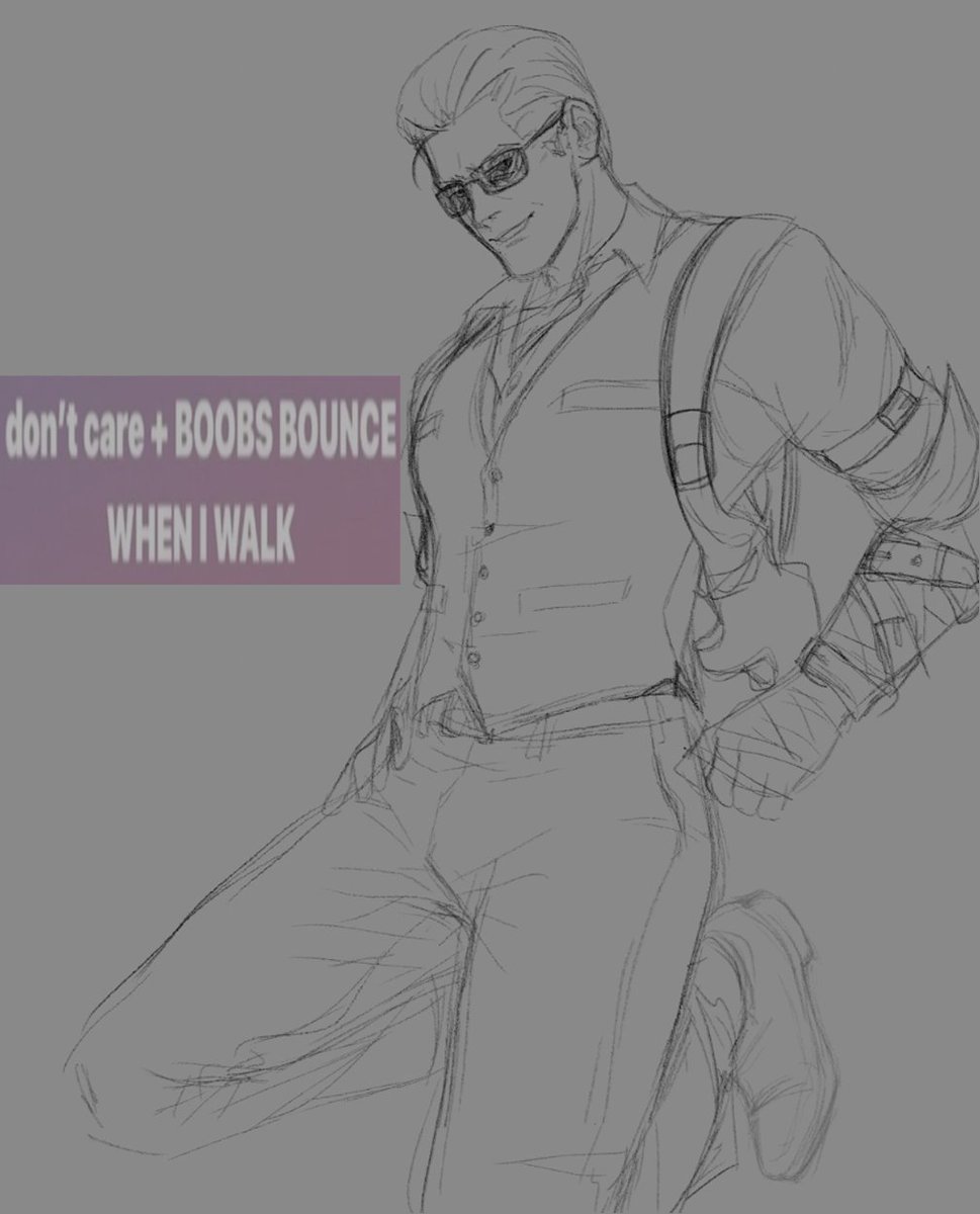 crpshmn's tweet image. lil sketch 4 @californiandv 
#AlbertWesker #REBHFun #ResidentEvil4Remake