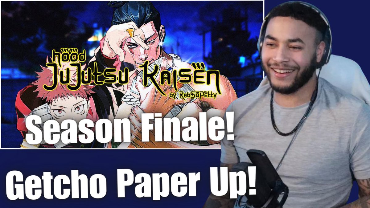 "GETCHO PAPER UP!" Lol Our Reaction to the Season Finale of Hood JJK is live!

youtube.com/watch?v=MnXNo1…