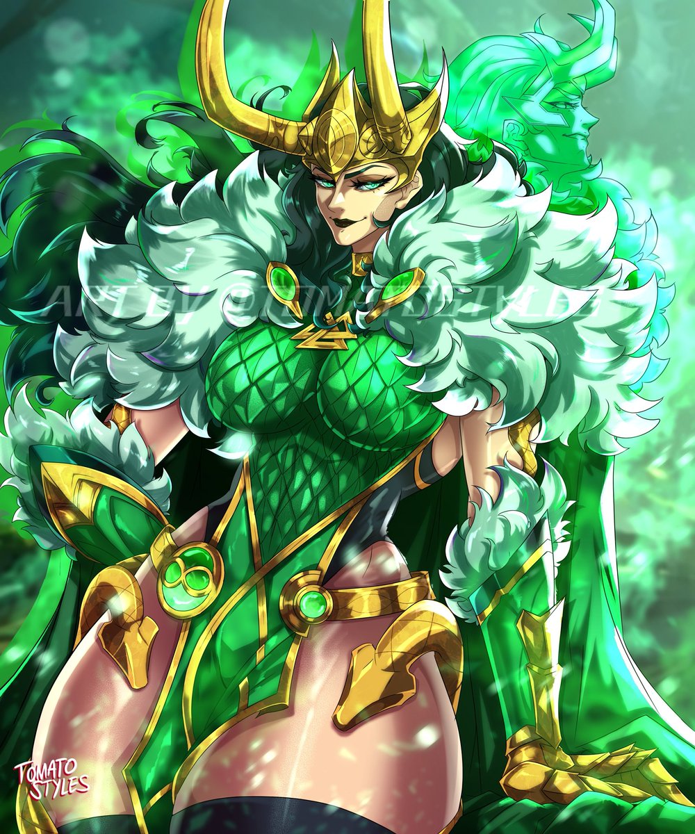 TomatoStyles17's tweet image. The goddess of mischief Lady Loki 😈

#loki #LadyLoki #MarvelRivals