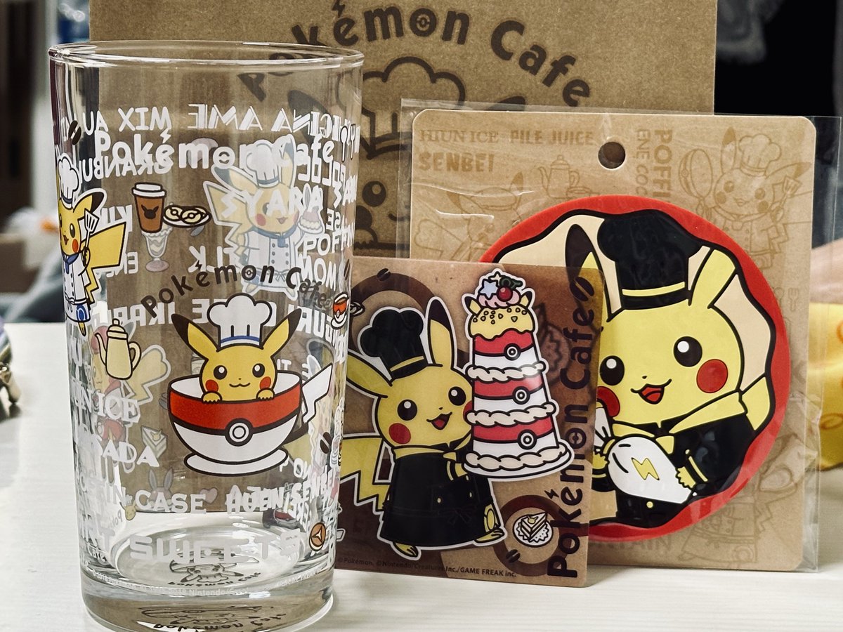 ポケモンカフェ　ラバーコースター　セミコンプ ポケモンカフェ ラバーコースター 2種 - メルカリ