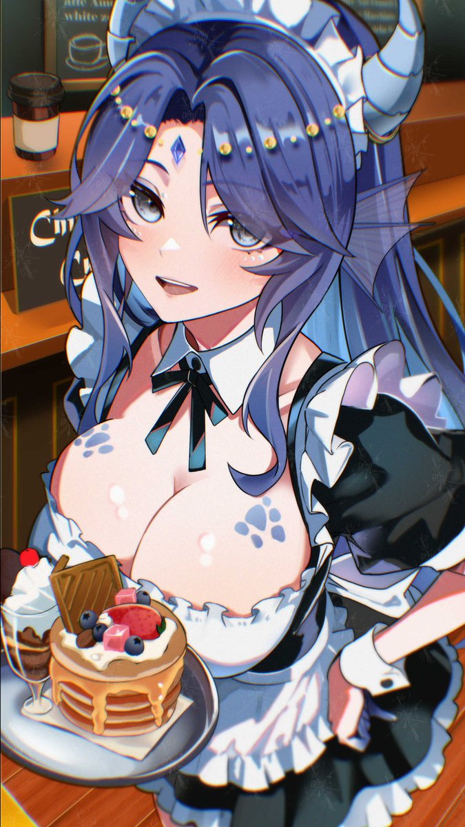 來自深海的人魚 <a href="/ChihastiCya/">頎海絲緹•睎婭𝑪𝒉𝒊𝒉𝒂𝒔𝒕𝒊 𝑪𝒚𝒂🐋深海係VTuber準備中</a> 
穿上女僕裝也是很可愛呢💙💙💙