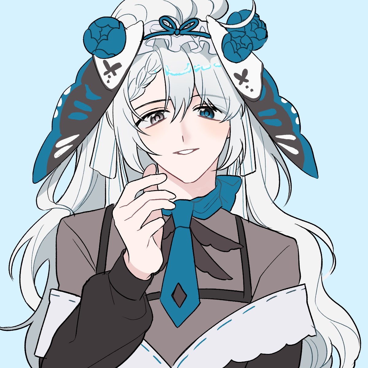 상반신만 그리기 재밌다