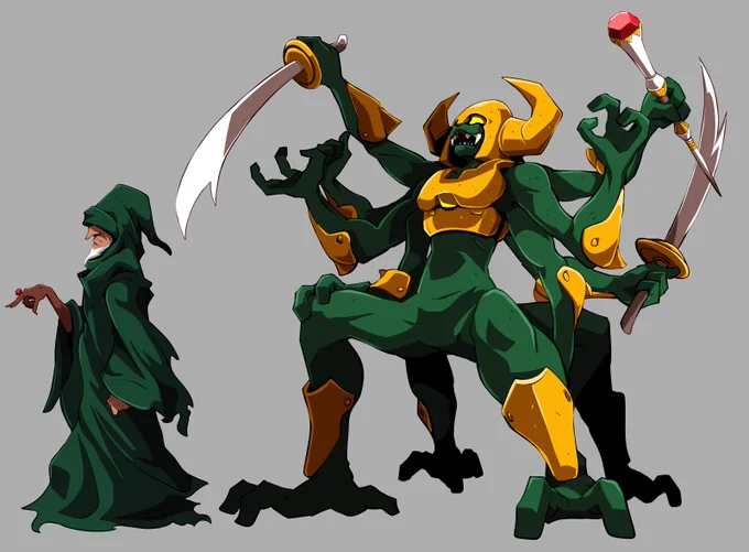 The Tower of Druaga SORCERER DRUAGA マジシャン系は怖い、そしてカッコいい悪魔ドルアーガ!ゲームブック版では中性的な美男子の姿ってのも良いんですよね