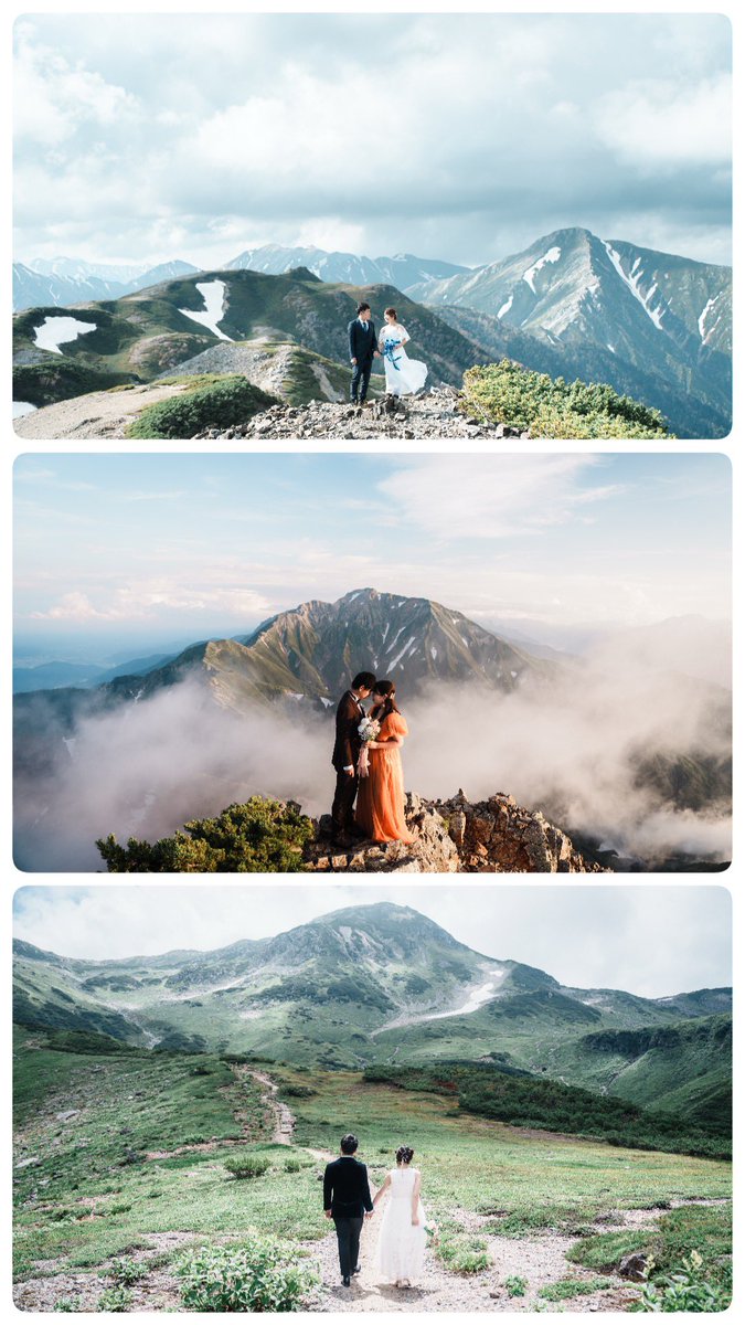 toma_camera's tweet photo. 今年はどんな写真が取れるか
#山ウェディング
#ウェディングフォト
#mountainwedding https://t.co/DeDxer1K58