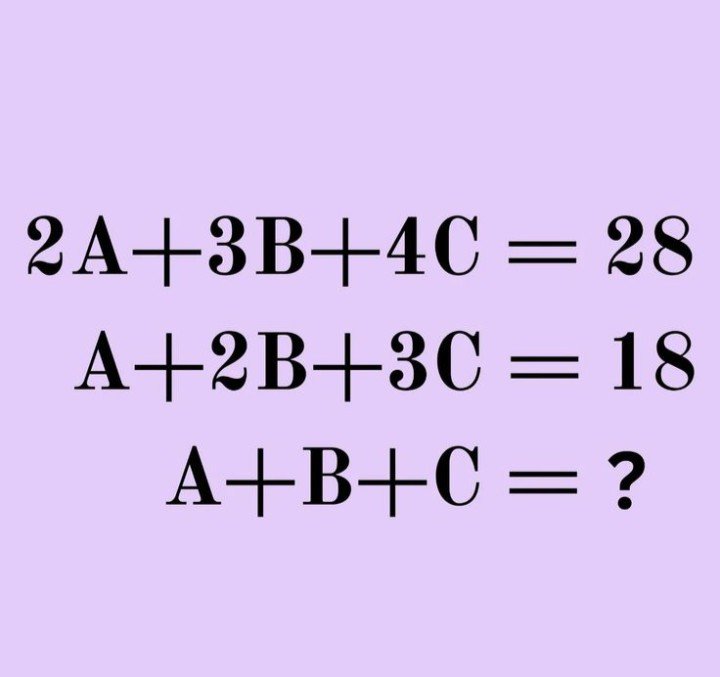 İleri düzey zeka sorusu.. 
Sizce cevap nedir ??