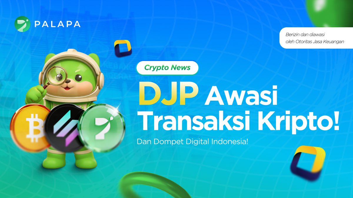 ✈️Mulai 2026, transaksi kripto dan e-wallet di Indonesia bakal makin transparan!
Direktorat Jenderal Pajak (DJP) resmi mendapat akses lebih luas untuk memantau aktivitas aset digital lewat adopsi CARF.

#CryptoIndonesia #RegulasiKripto #CryptoNews