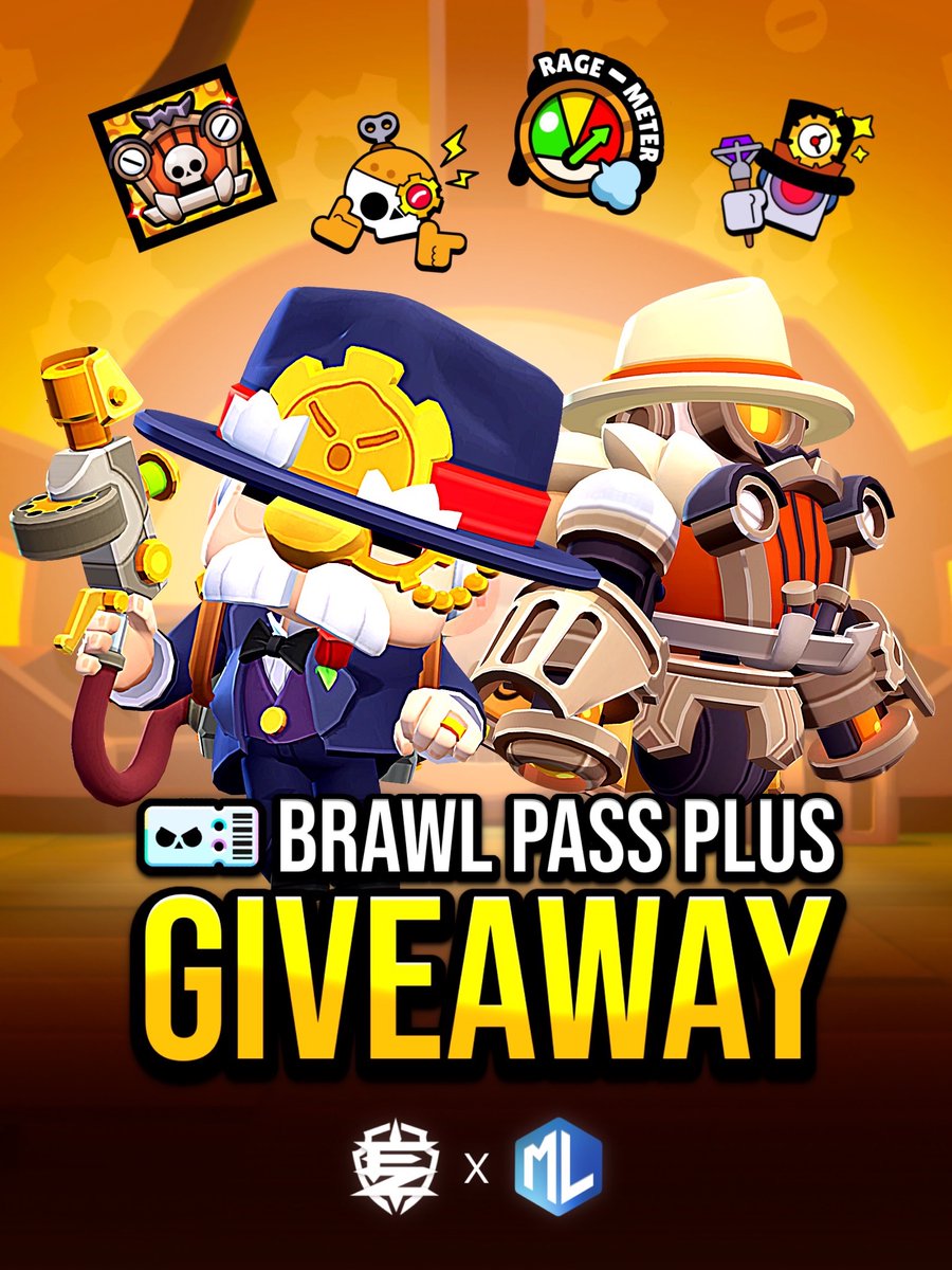 FRENZY_FZ's tweet image. 🎁 Brawl Pass Plus Giveaway! 🎁

To enter

- Follow @FRENZY_FZ @MetalogicAI 
- Repost♻️ &amp;amp; Like❤️

Good luck‼︎

#BrawlStars #BrawlPassPlus #Giveaway