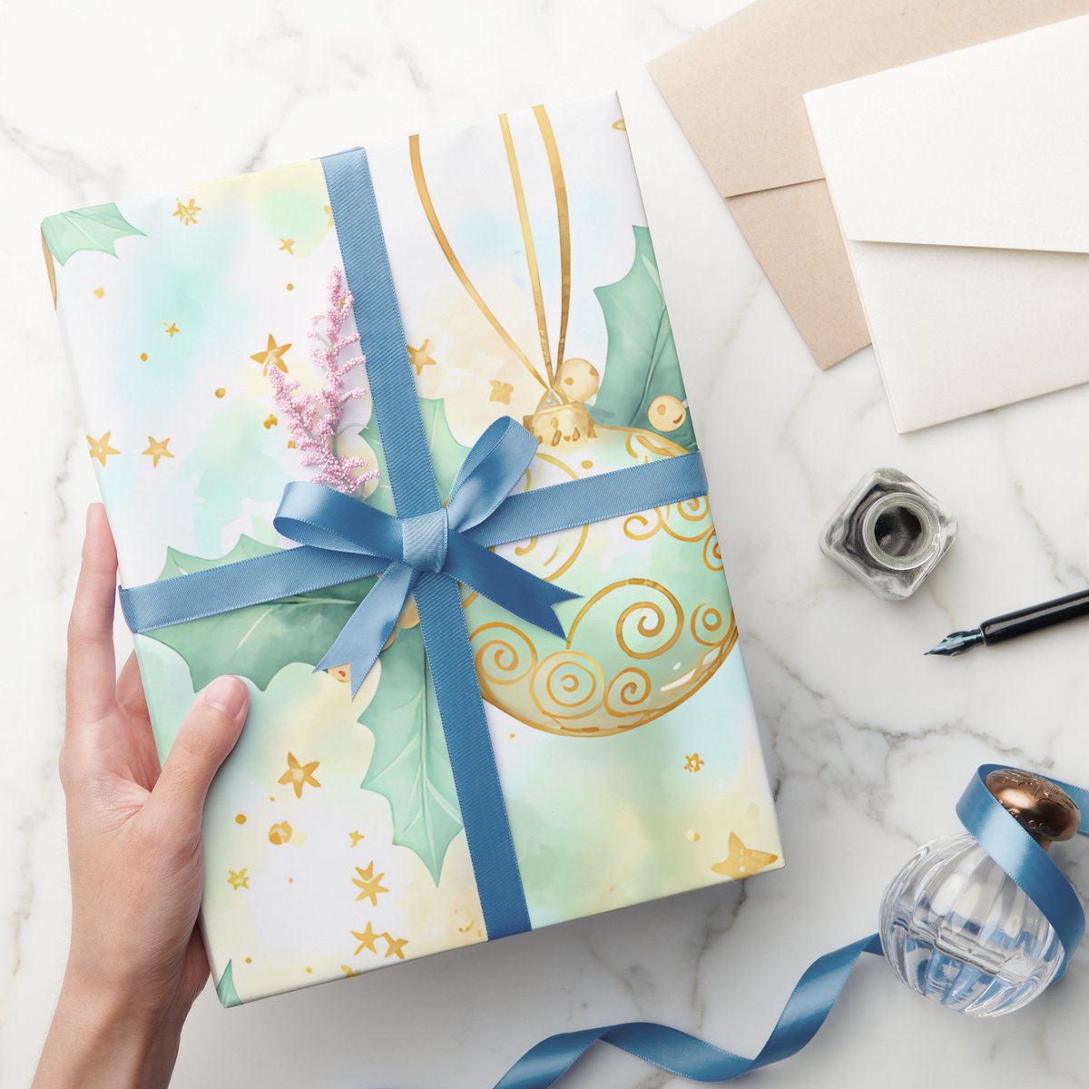 salmon_stuffed's tweet image. New drop! 🎄💫 Golden ornaments, holly leaves, and pastel sparkles—your cozy Christmas just got elegant. Now live on Zazzle! zazzle.co.uk/golden_glow_no… 
 #ChristmasArt #HolidayPattern #RedbubbleFinds #ZazzleDesign