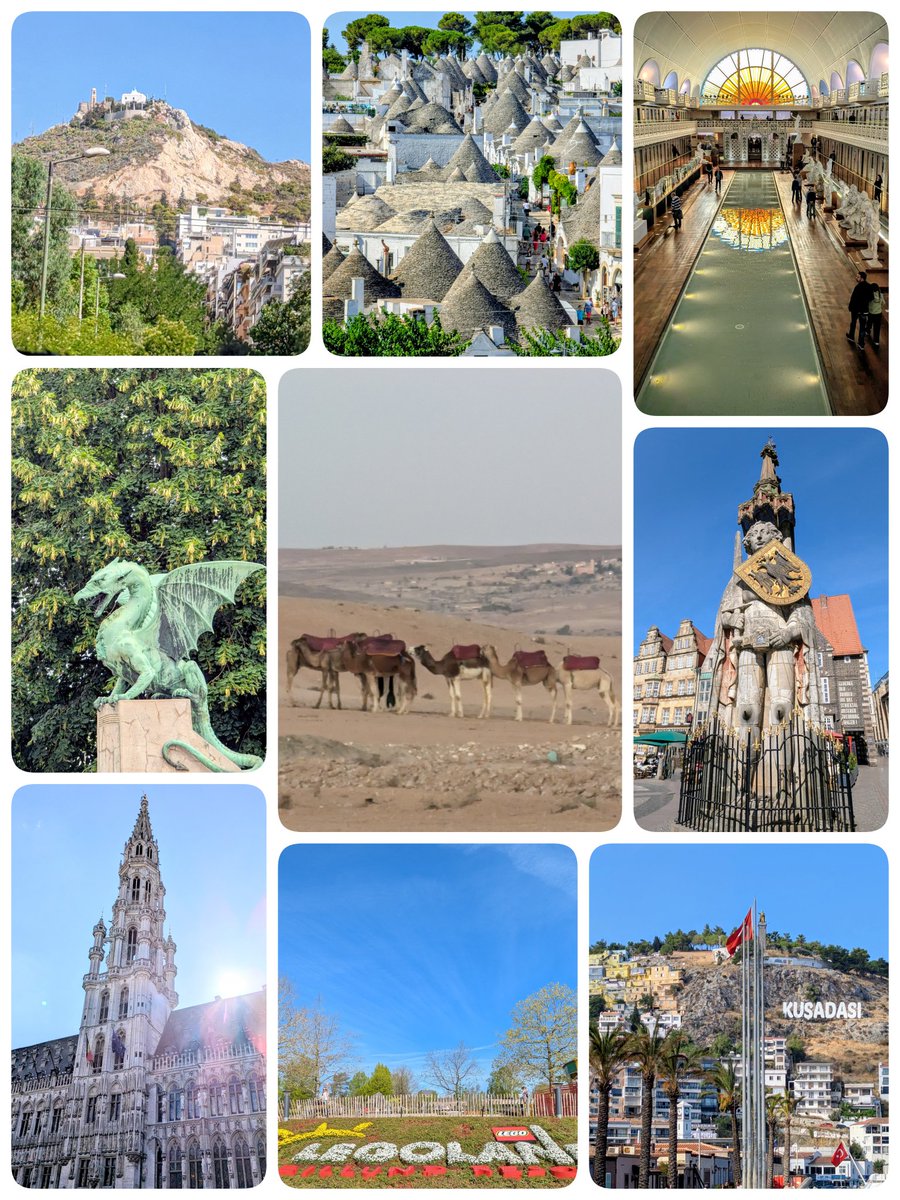 MirakuNL's tweet photo. 2025年は3,4,5,7,8,9,10,12月の旅で9カ国訪問🧳
ベルギー🇧🇪デンマーク🇩🇰ドイツ🇩🇪スロベニア🇸🇮イタリア🇮🇹ギリシャ🇬🇷トルコ🇹🇷フランス🇫🇷モロッコ🇲🇦心に残るのは初クルーズ🛳️(🇹🇷寄港地で二十年ぶりに🇳🇱学生時代の級友と再会🫂)と念願のモロッコ🇲🇦今年はそろそろ故郷🇯🇵に帰ろうかと。 https://t.co/9WMEOmUc8d