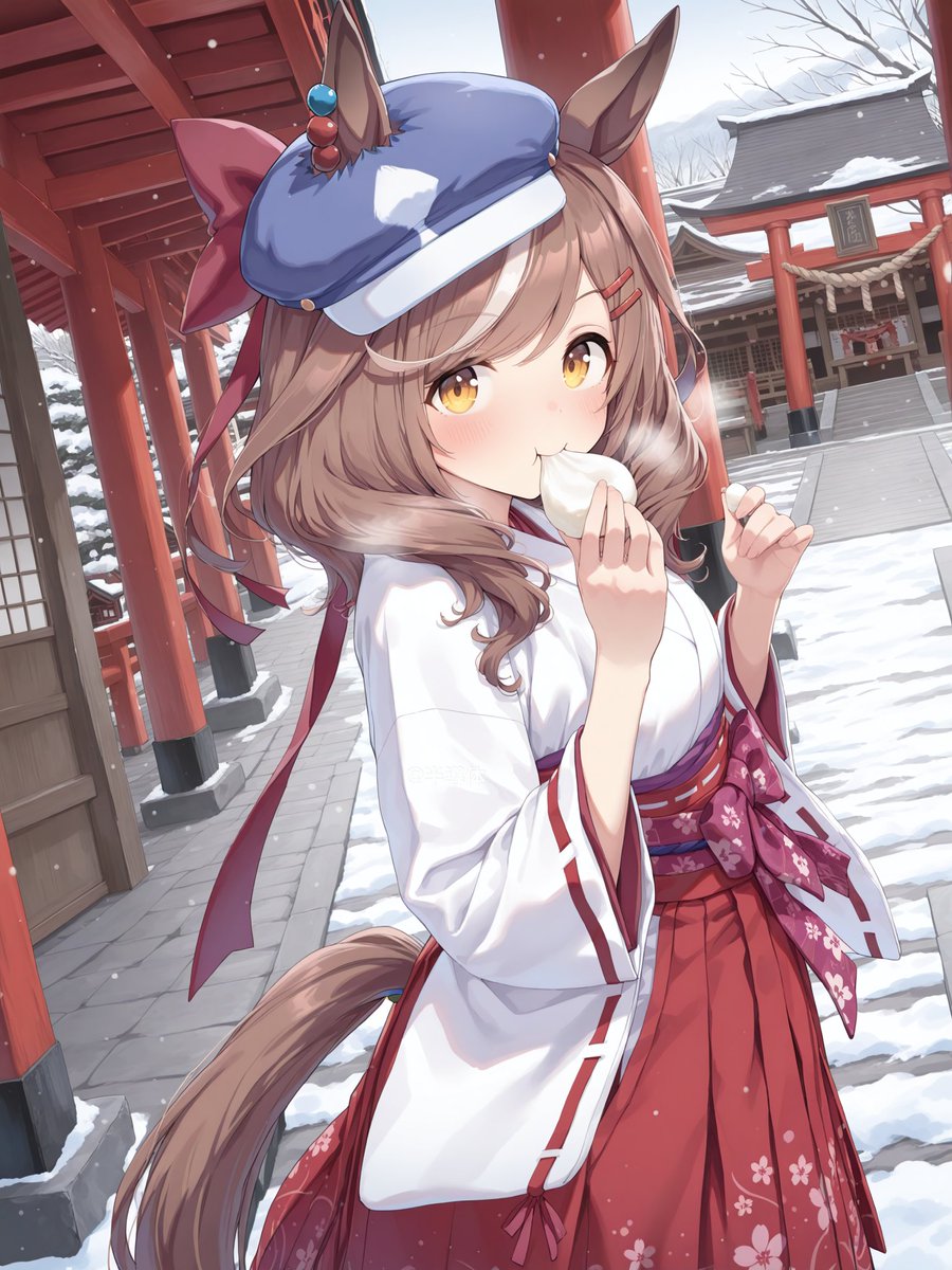 semicotensei's tweet image. おもち、食べますか？

マチカネタンホイザ