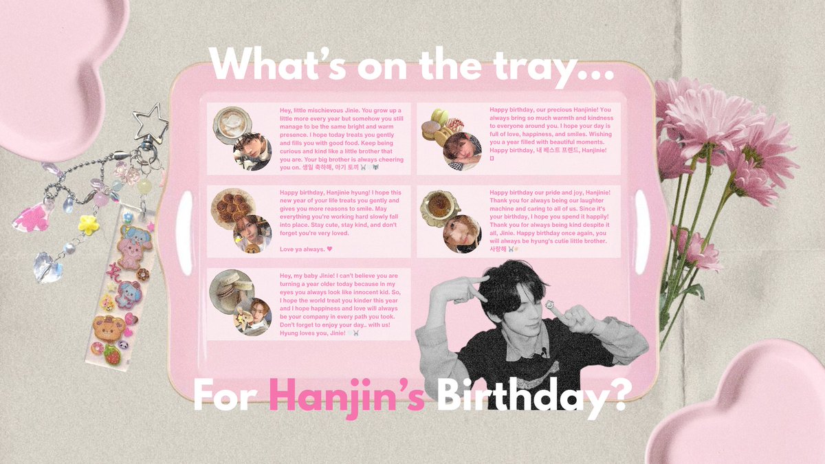 TwinklingWithUs's tweet photo. A good start this year with celebrating our dearest brother's birthday! Still with the five of us, here's our wishes for you, our little angel Hanjin!
#한진이와_매일두근대고있잖아
#AngelBaby_HanjinDay https://t.co/gBsXQXig5A