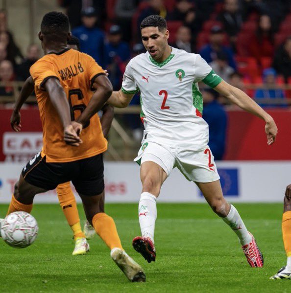 Cbetgg's tweet photo. Achraf Hakimi starts against Tanzania

Azzedine Ounahi out of #CAN2025

Morocco wins easily?
#MARTAN https://t.co/W5jknk7qCs