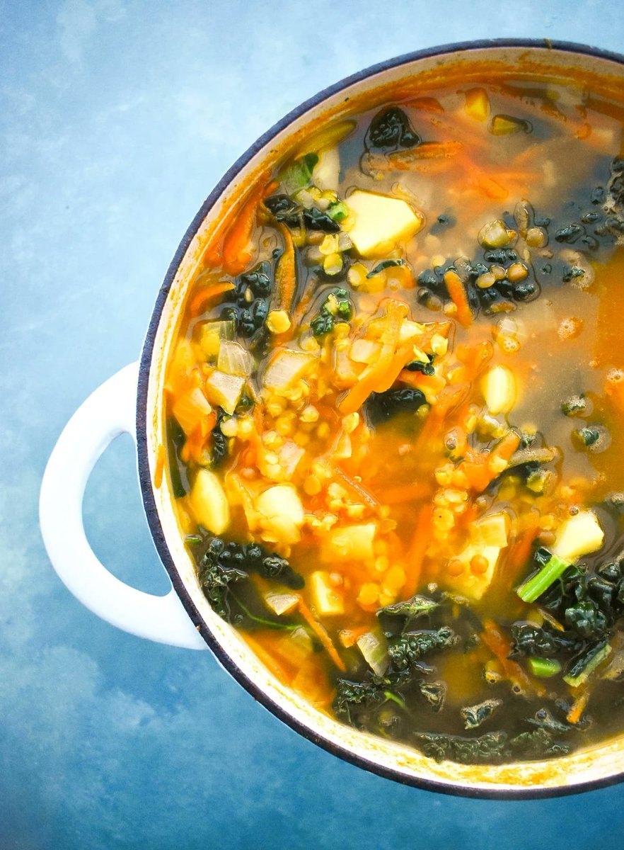 tinnedtoms's tweet image. ❤️ NEW RECIPE ⭐️  - Warming Cavola Nero &amp;amp; Lentil Soup.
tinnedtomatoes.com/2026/01/cavolo…
If you can't find cavola nero, you can use kale or spinach.
#vegan #veganuary #plantbased