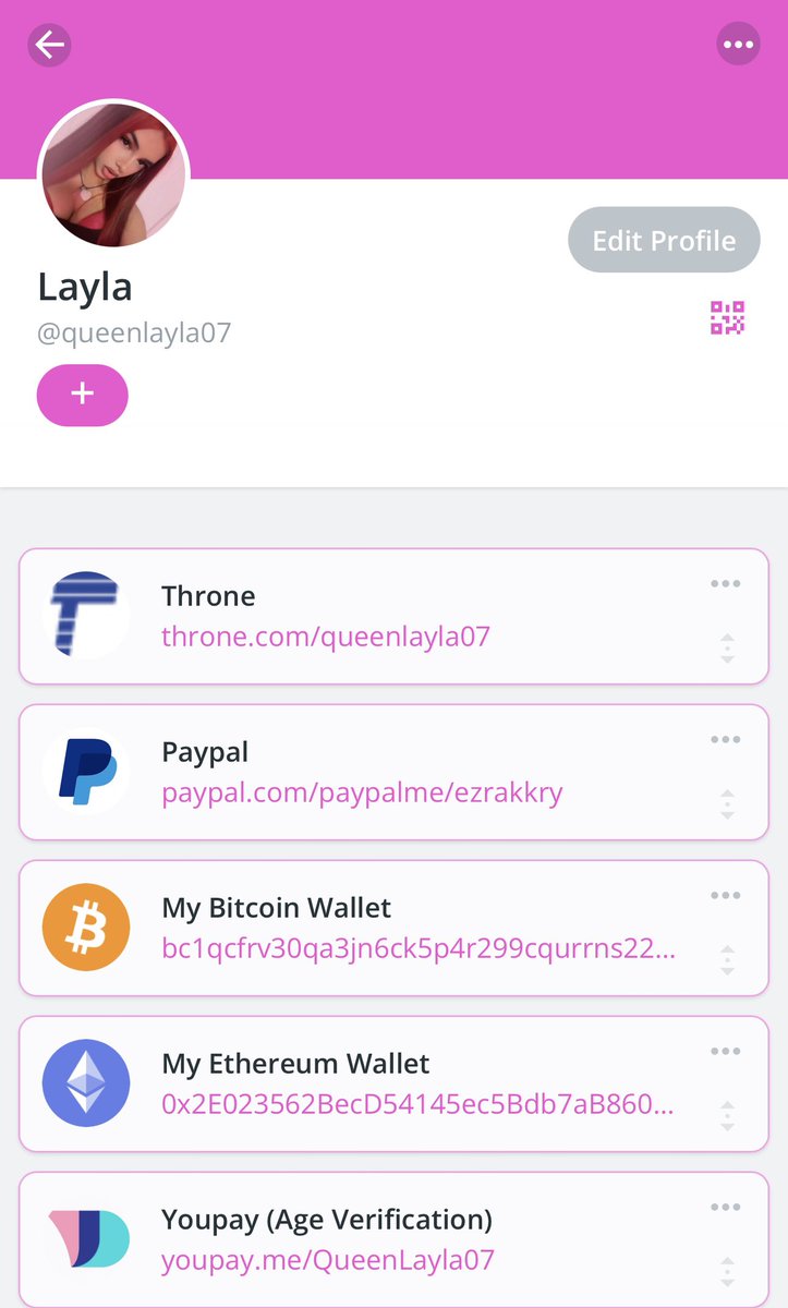 QueenLayla07's tweet image. i’ve added my bitcoin and eth address to my links so I can drain you crypto subs too ❤️