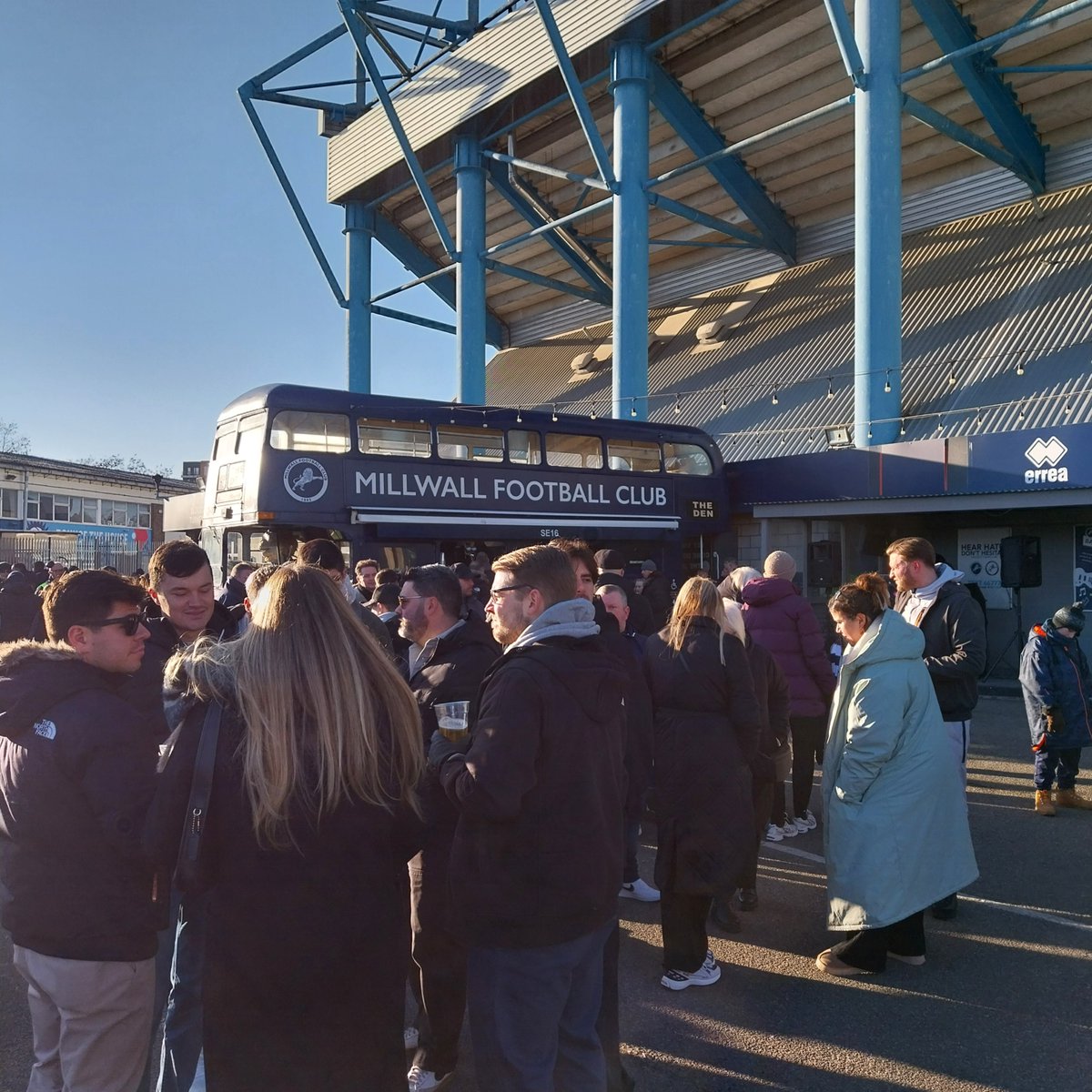 1st home game of 2026 #millwall