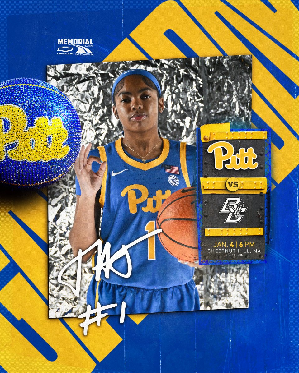 Pitt_WBB's tweet image. Sunday night hoops 🚨

🆚 | Boston College
🏟️ | Conte Forum
⌚️ | 6 p.m.
📺 | ACC Network
🔗 | linktr.ee/pitt_wbb