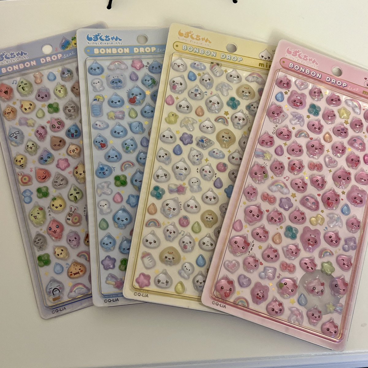 新品 ボンボンドロップシール イオン あくありうむ ばーど あにまる きゃっ