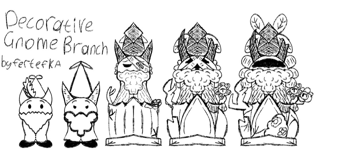 fertefka62790's tweet image. #towerheroes #idea #consept 

Skin idea Branch : Decorative Gnome