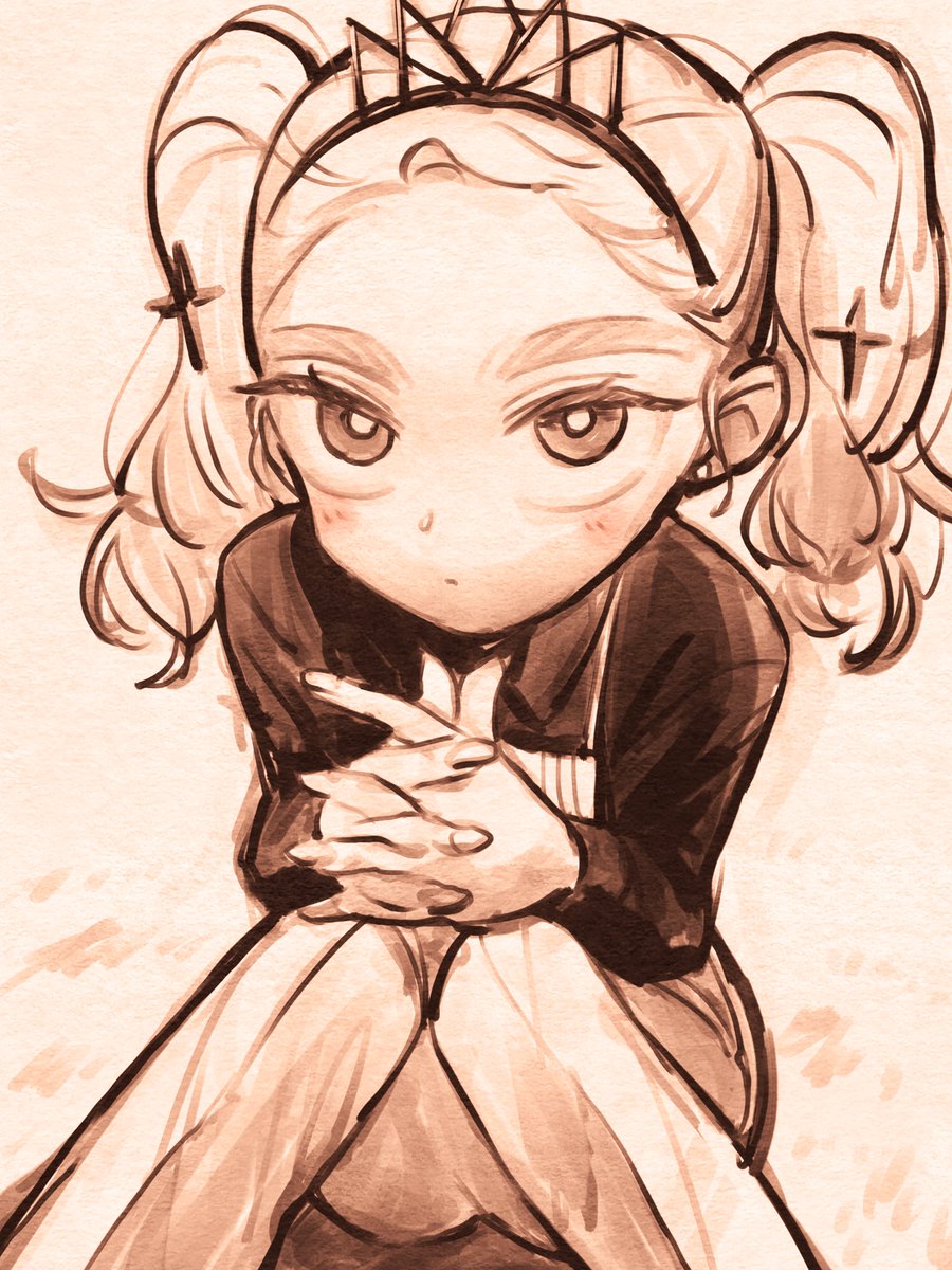 書き初めハーシャ
#nijieith_OC 
#nijieith_OC_Hersha 