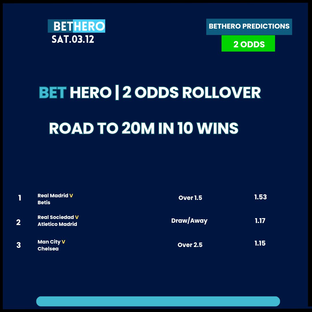 Bet Hero tweet media