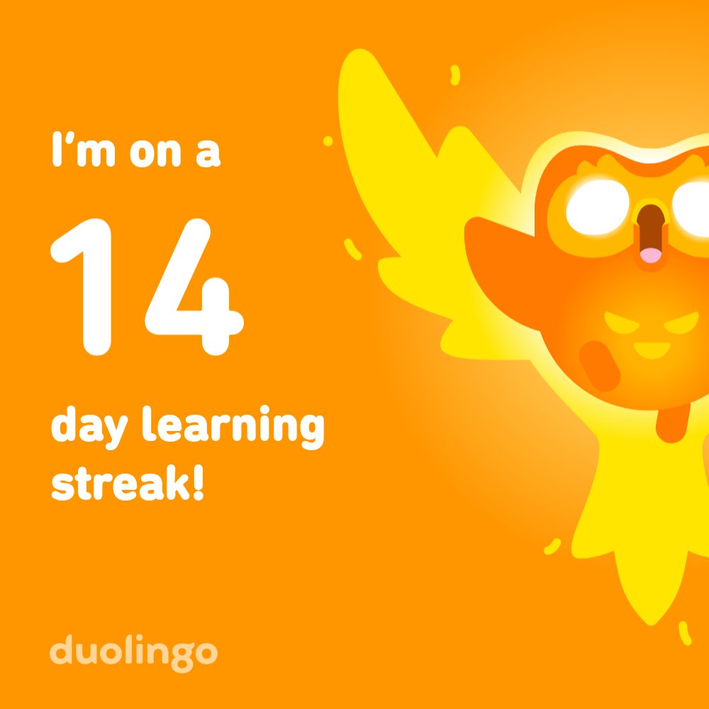 SarahHo23998604's tweet photo. Learn a language with me for free! Duolingo is fun, and proven to work. Here’s my invite link: https://t.co/uFaTIFF23i https://t.co/nWAbkQNEO0
