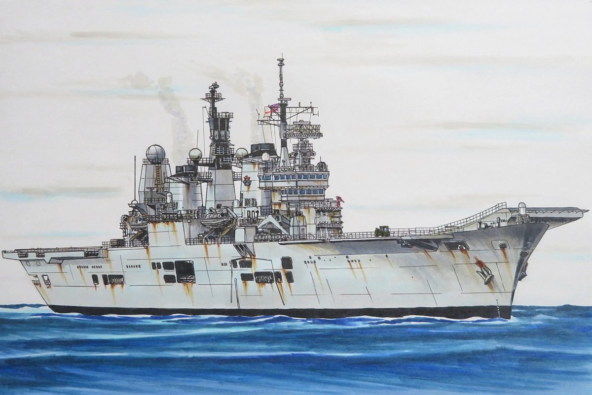 🇬🇧イギリス海軍空母アーク·ロイヤル HMS ARK ROYAL R07