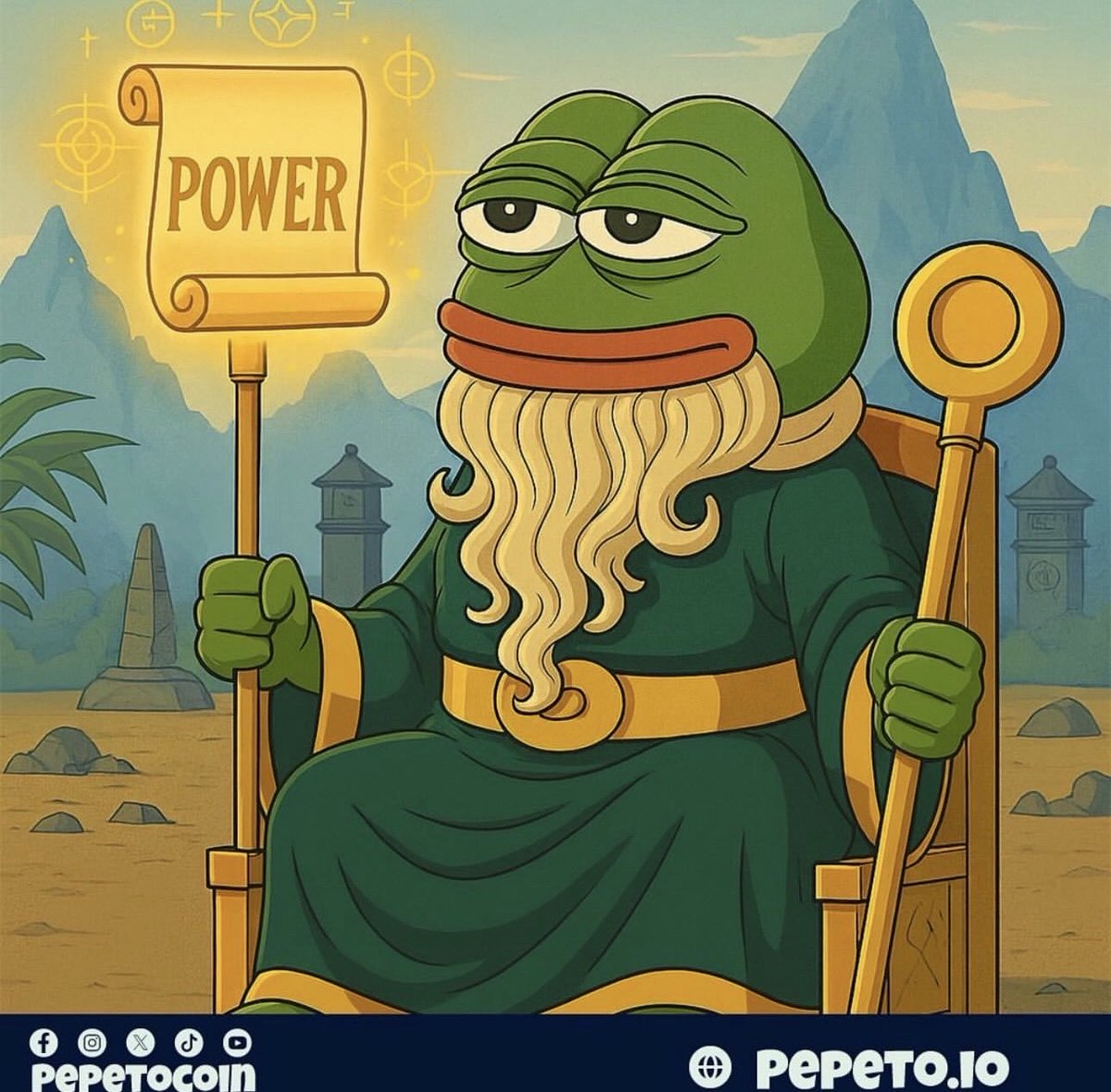 $PEPETO teaching old coins new tricks
how to actually deliver real utility. 🐸💚⚡️

The God of Frogs shows the market how it’s supposed to be done.
🔥 216% staking rewards for holders

🎁 Join the $700K Giveaway before Tier 1 Listing: gleam.io/adE5H/pepeto-7

To invest, make sure