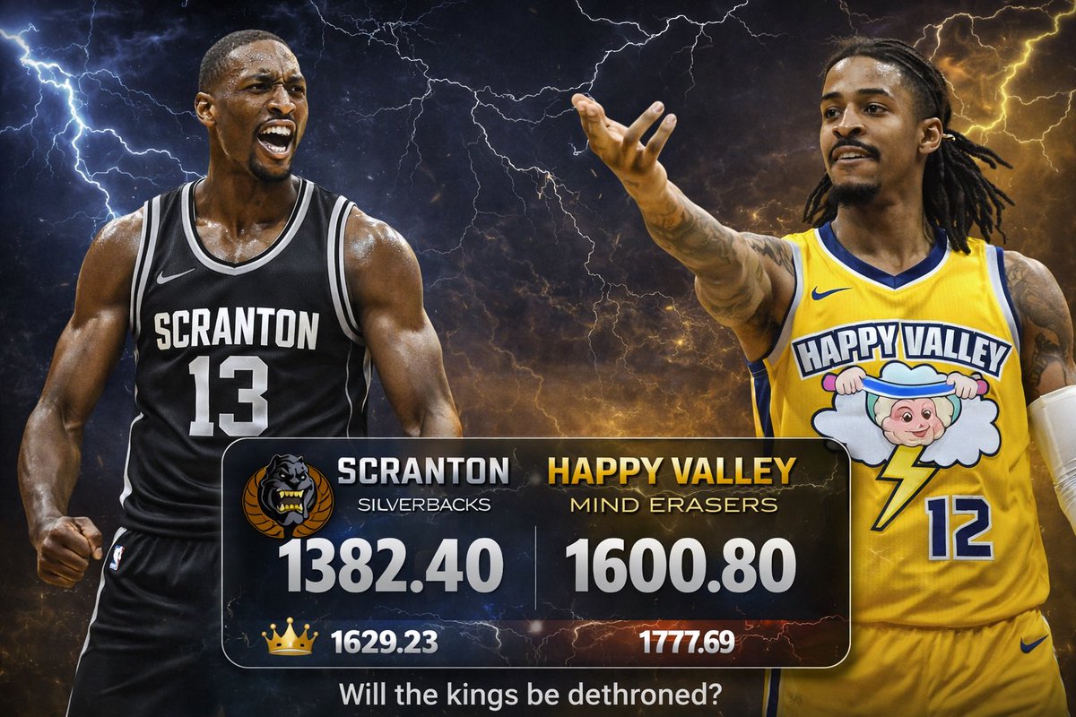 B1GFantasyHoops's tweet photo. Will the @HVMindErasers finally knock Scranton off their perch? Or do the Silverbacks continue to tap into their voodoo magic? https://t.co/bPITV3Auz4