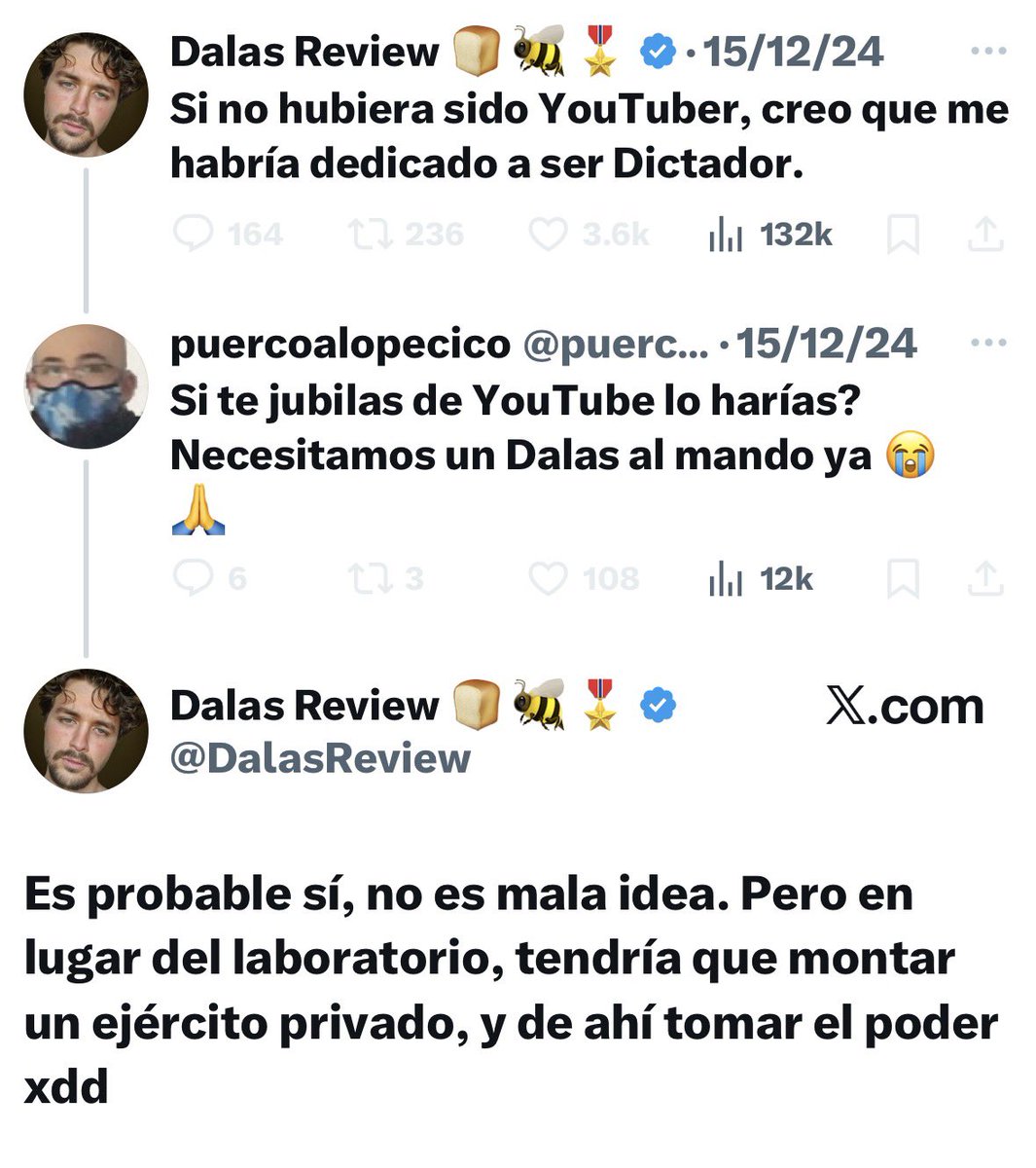 RekiMP3's tweet image. Que asco me da que tipos como Dalas usen a los venezolanos para hacerles creer que está de su lado cuando en realidad lo único que le interesa es hablar del tema del momento para ganar visitas y así revivir su canal que el solito arruinó por desearle la 💀 a Numi y estafar a sus…