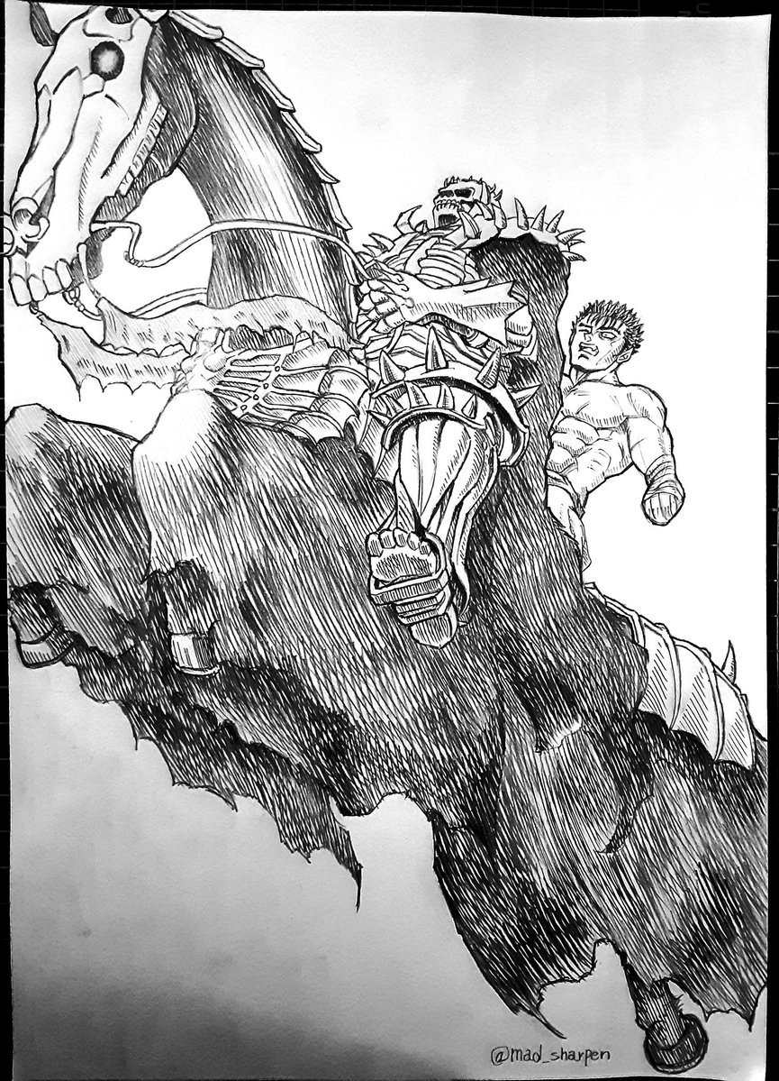 ベルセルク値下げ考えます。 Happy New Year 2026 髑髏「お前を乗せるのは これで二度目だ 振り