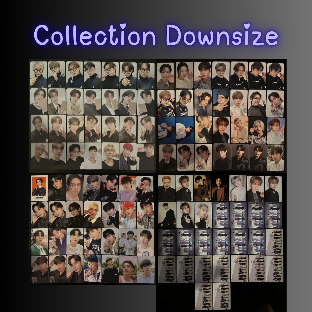 courtskaggs's tweet image. Downsizing some of my collection if anyone is interested in buying or hosting! 
Set 1 - $617
Set 2 - $563.20

#wtsateez #ateez #ateezwts