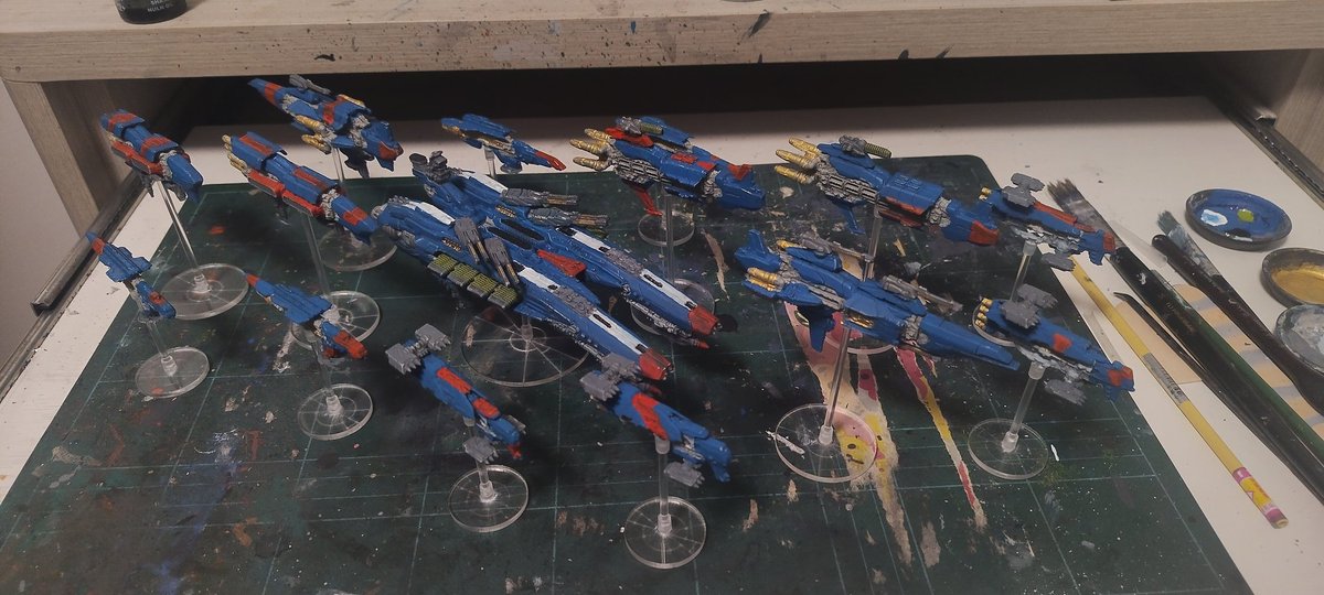 Brother_Raphael's tweet image. Resistance fleet completed

レジスタンス艦隊完成

＃ドロップフリートコマンダー #DropFleetCommander