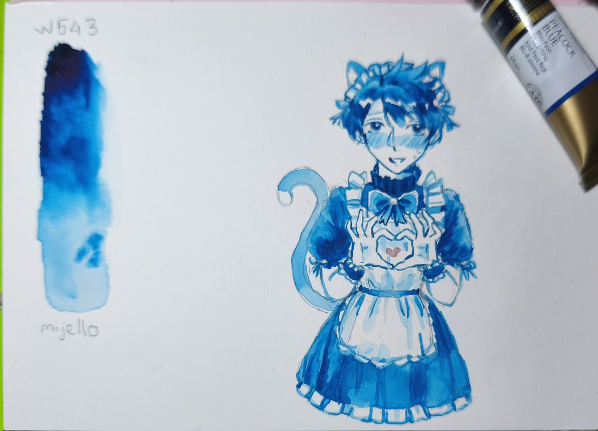 Đang lục lại album ảnh thì thấy tấm này chưa đăng lên , tranh tui test nhanh tuýp màu mới mua hén 🥰🥰🥰💦
#さいはて駅
#akinashiharu