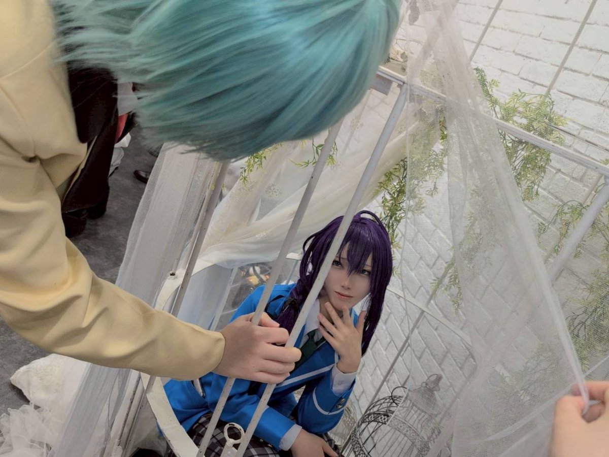 あんオフ離脱！！
今日居た人たち全員顔良くて挙動不審なマヨイでおりました、、
交流してくださった方新しく繋がってくれた方本当にありがとうございます︎💕︎💕
 #あんさんぶるなアイドルオンリー 
 #コセット池袋オフ会