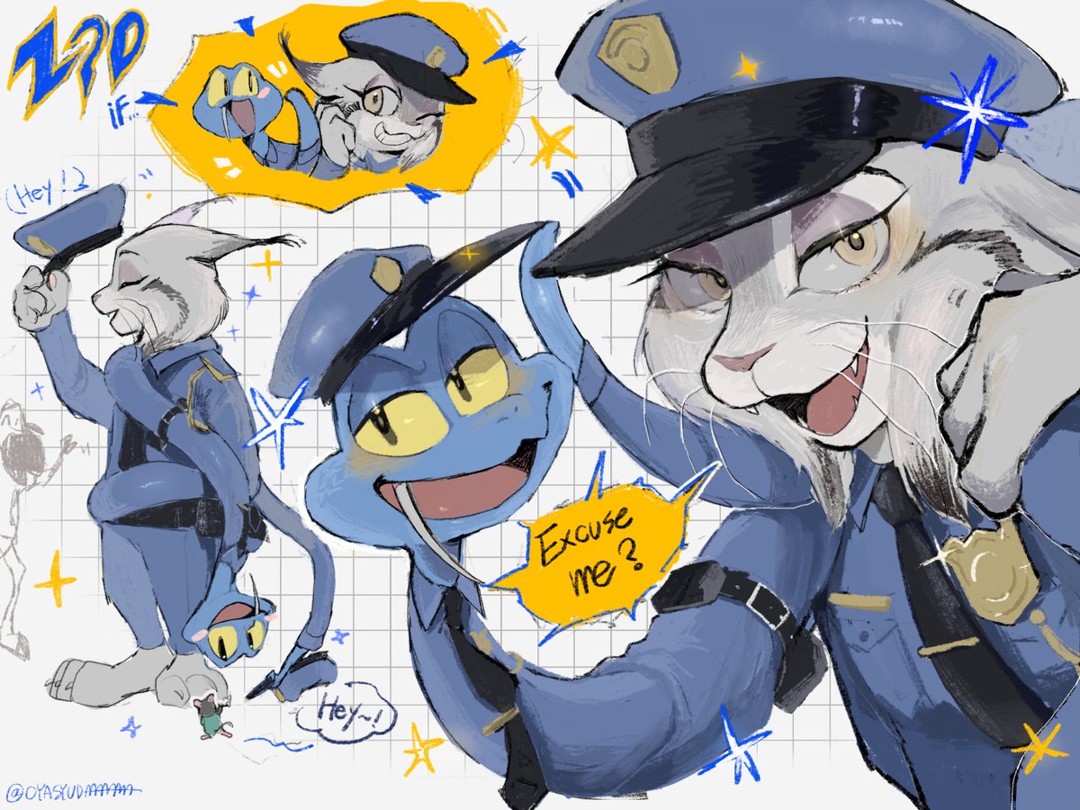 CYASYUDAAAAAAAA's tweet image. ZPDバディIF...
 #Zootopia2 #Pawbart