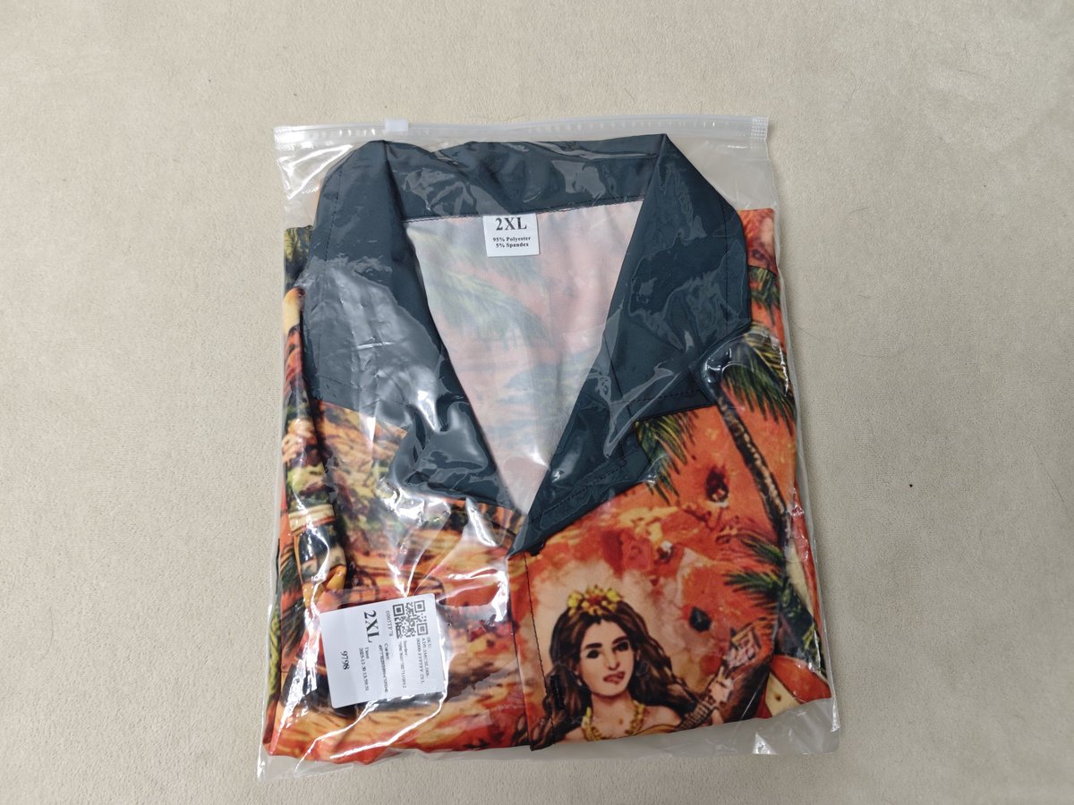 ericlin2017's tweet image. Look at these colors! 🎨😍
Just finished producing this custom design. From retro cars to hula dancers, the print quality is sharp. Want to print your own custom Hawaiian shirt? We accept 1 piece orders!
👉 Get started: ginifab.com/custom_t_shirt…
#OOTD #CustomClothing #SummerVibes