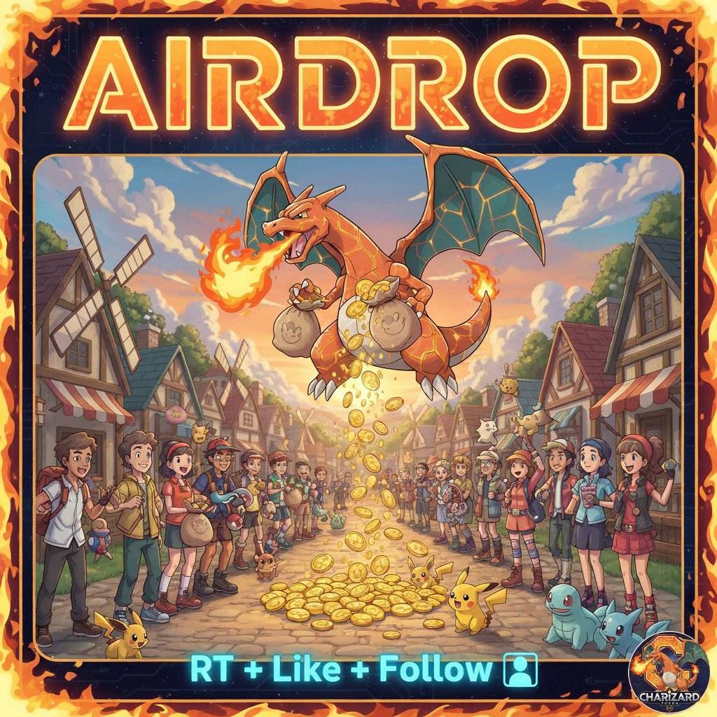 🎆🪂 WAVE 2 YEAR END BLAST — 2X LIVE 🪂🎆

End of year rewards are hitting wallets with a DOUBLE bonus.

200,000,000 $CHZ distribution running with 2X rewards enabled. 🔥⚡

🔗 charizardtoken.vercel.app
⚠️ Follow + LIKE + RT
⚠️ Drop your $SOL address 👇

#Airdrop #Solana