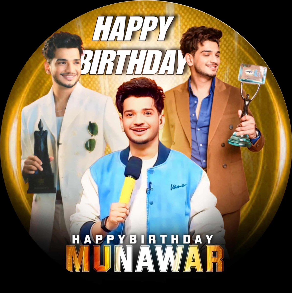 ItsMunawarTeam's tweet photo. For the man who means everything to us ❤️
Final DP for Champ’s birthday celebration 🎂👑
Using this DP till his birthday ✨

#Munawarfaruqui || #MKJW https://t.co/YhXEUP2Cw2