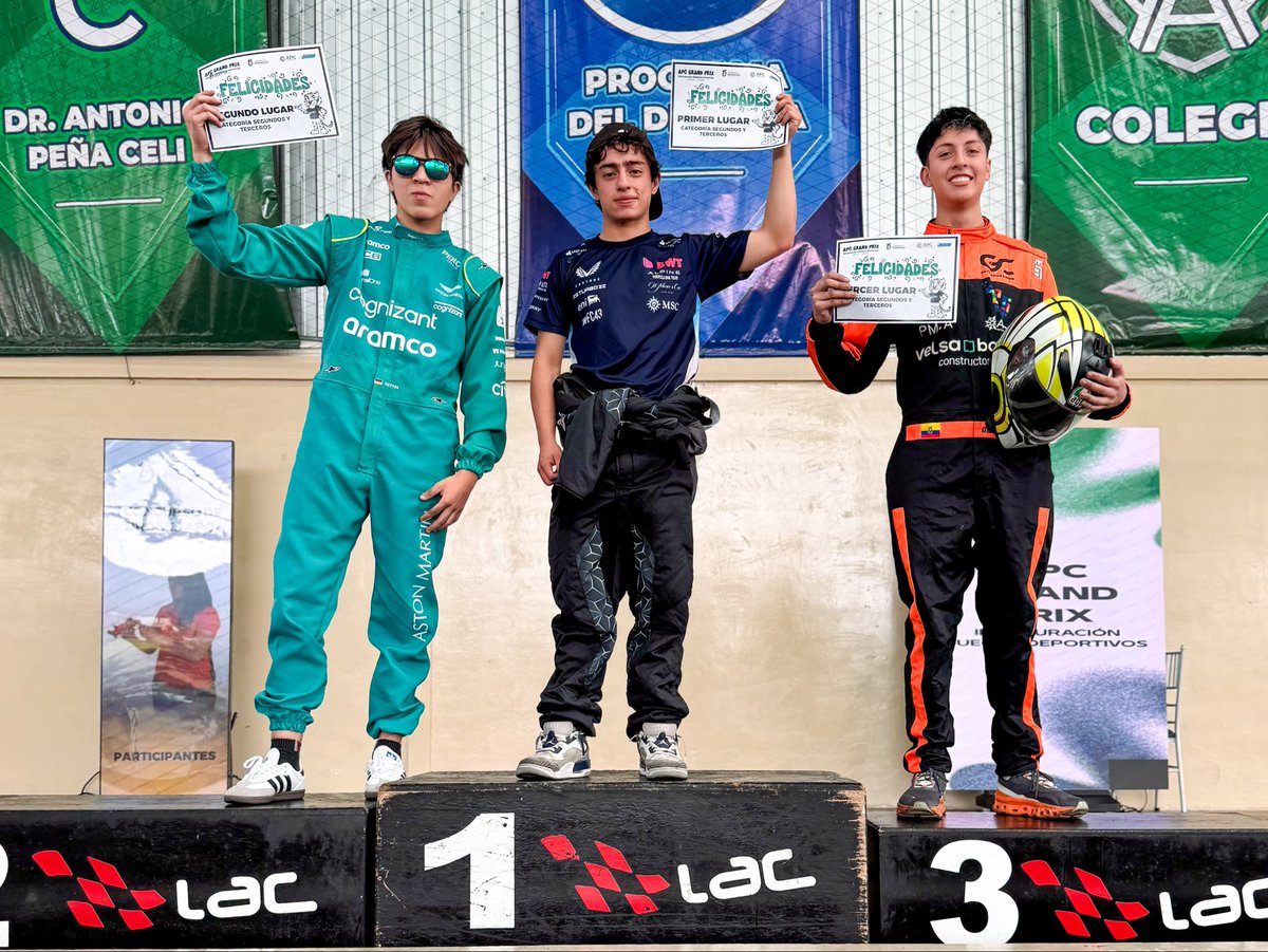 conritmo_dance's tweet photo. 🥇 Deportes APC Grand Prix 2025

🏁 Excelente grupo de 3ro de Bach. FIMA-SOC del Colegio @UEAPC en su representación de la Escudería #alpine en la Inauguración de Deportes APC Grand Prix 2025, en la que alcanzamos el 1er lugar.

🤩 Gracias queridos jóvenes y padres, #loja #ec #f1 https://t.co/13FQDynlmb